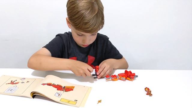 LEGO NINJAGO Kai’s Fire Dragon EVO 71762 Unboxing SpeedBuild смотреть онлайн
