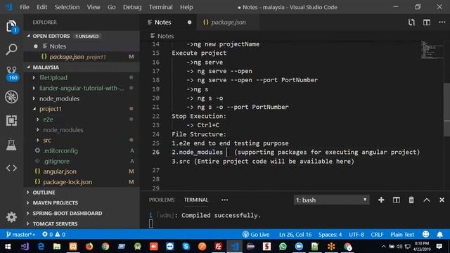 Angular introduction class-1 | How to create angular project | How to download angular | angular смотреть онлайн