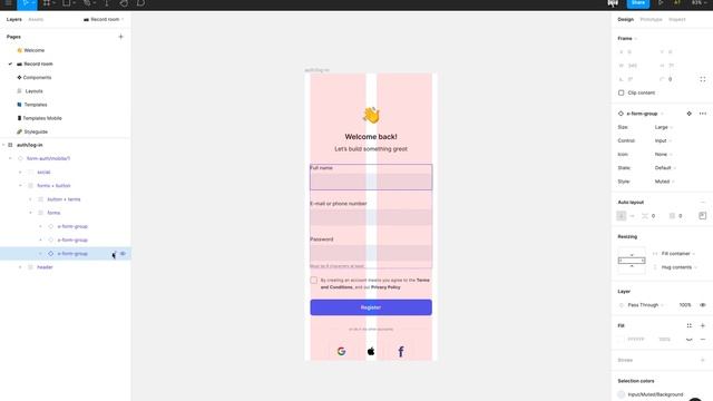 08. Figma Tutorial: Design a mobile login screen смотреть онлайн