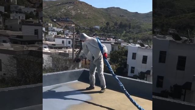 Su Yalıtımı Mapei Purtop M400 Püskürtme Sistemi @mapeitürkiye