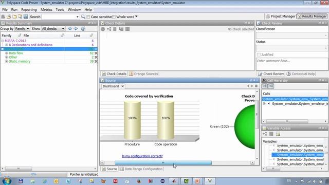 Интеграция Polyspace в среду разработки Simulink