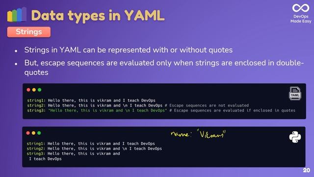 YAML Tutorial for DevOps | YAML explained with PyYAML Python Module смотреть онлайн