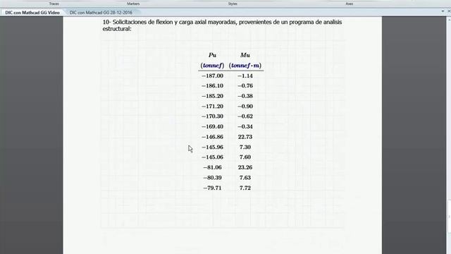 Diagrama de Interacción de columna en Mathcad y SAP2000 (3/3) смотреть онлайн