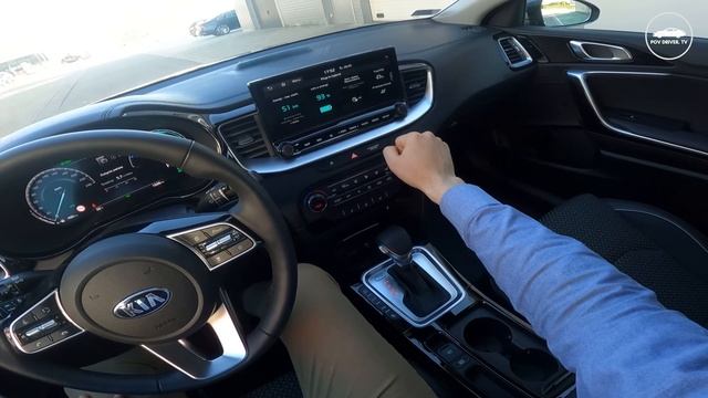 Kia XCeed PHEV [1.6 GDi Plug-in Hybrid 141 HP] | Test Drive #77 | POV Driver. TV смотреть онлайн
