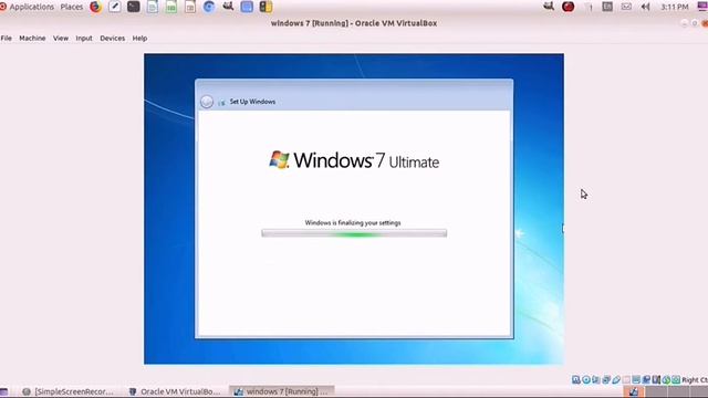 How to install windows 7 in Ubuntu Linux смотреть онлайн
