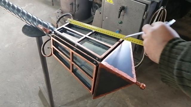 Садовый фонарь, кованые изделия. смотреть онлайн