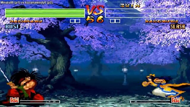 [FightCade Samurai Shodown IV: Amakusa's Revenge] Minato86 vs kazamawindy0 смотреть онлайн
