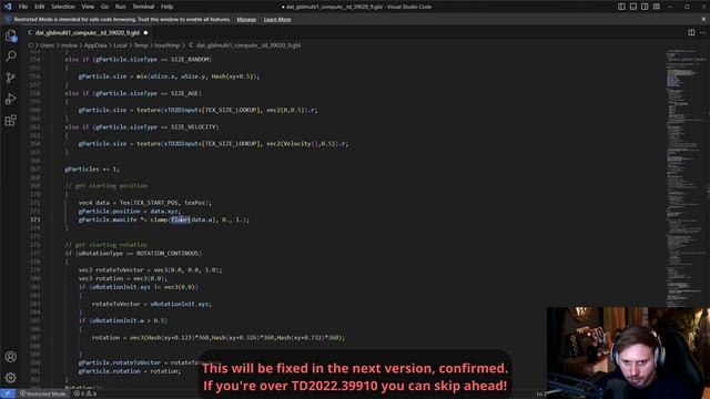 Interactive Particles using particlesGpu in #touchdesigner смотреть онлайн