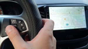 Магнитола teyes на Весту. Работа кнопок мультируля