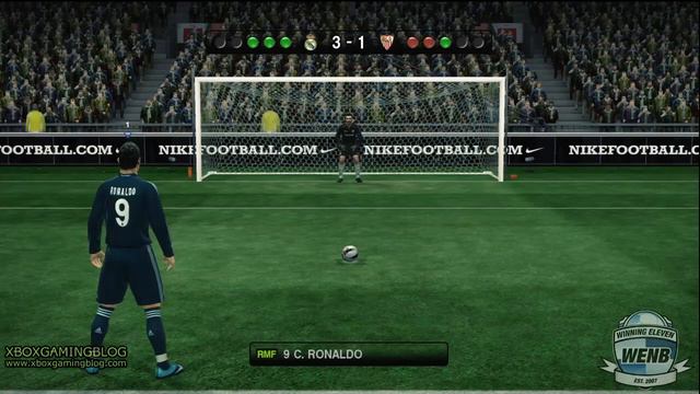 PES 2010 - Real Madrid vs Sevilla Penalty Shootout смотреть онлайн