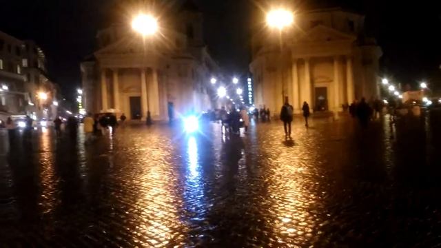 Народная площадь в Риме - Piazza del Popolo Roma смотреть онлайн