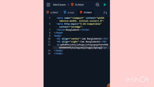 HTML Tutorial Part -1 ।। full course in android mobile ।।no desktop ।।spck editor।। code with abir। смотреть онлайн