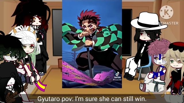Uppermoons + Muzan react to Tanjiro Kamado ||kny||part 1/1 смотреть онлайн