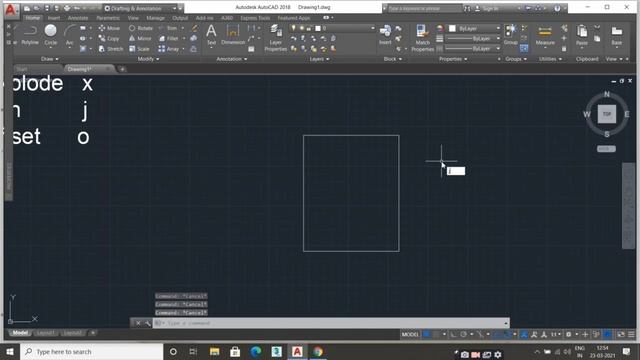 autocad ofset explode join |part10| смотреть онлайн
