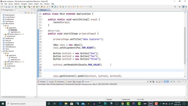 VBox | JavaFX GUI Tutorial for Beginners смотреть онлайн