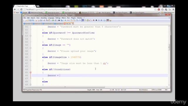 PHP TUTORIALS LECTURE 20 ADDING MORE TO SIGN UP SYSTEM PART 2 смотреть онлайн