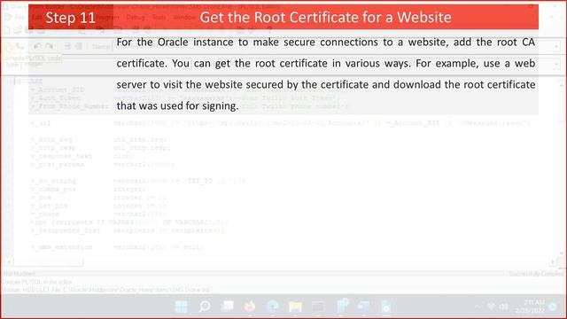 How to send SMS Messages from Oracle Database, PL/SQL and Forms Builder using Twilio SMS Gateway AP смотреть онлайн