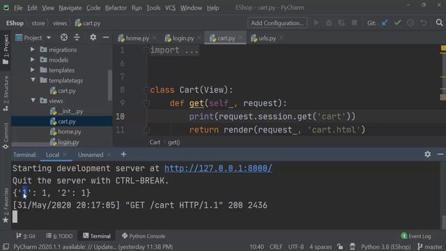 #45. Fetching cart products | Django | Hindi смотреть онлайн