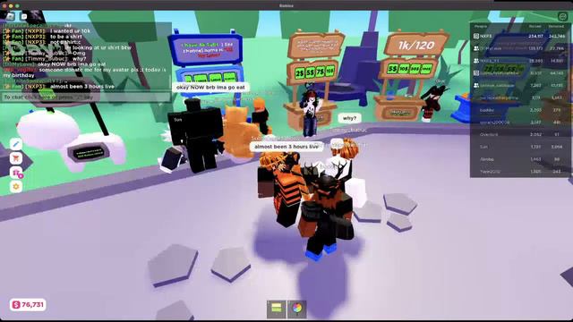 Roblox Pls Donate Raising Stream(so i can blimp at 1k subs) смотреть онлайн