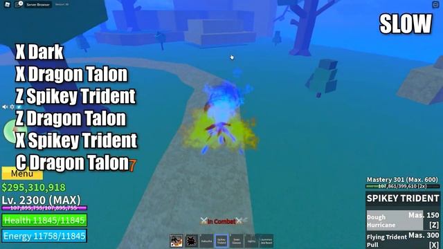 『Best Spikey Trident + Dragon Talon Combo oneshot OP!!』Roblox | Blox Fruits | Update 17.2 | AICHAFF смотреть онлайн