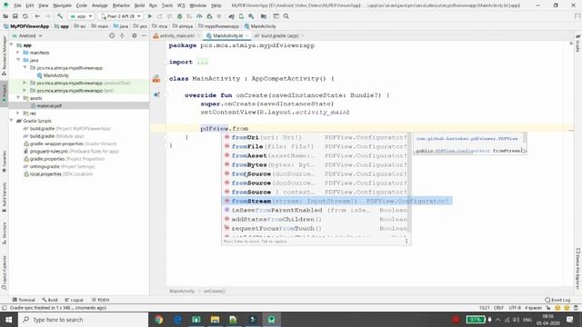 How to develop android application to load and read PDF - Android Kotlin смотреть онлайн