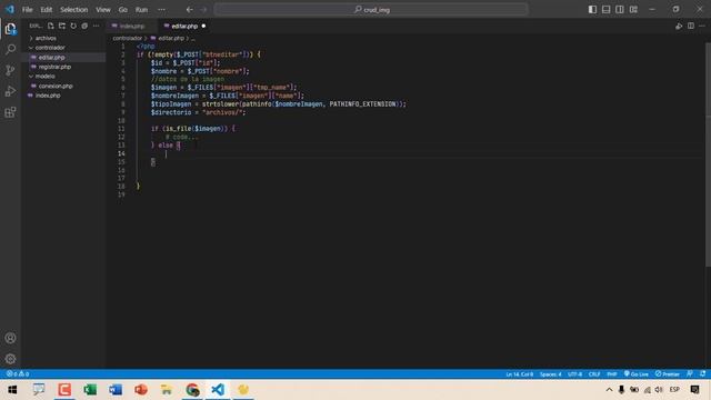 Actualizar - Como Hacer un CRUD de IMAGENES en PHP y MySQL | parte 05 смотреть онлайн