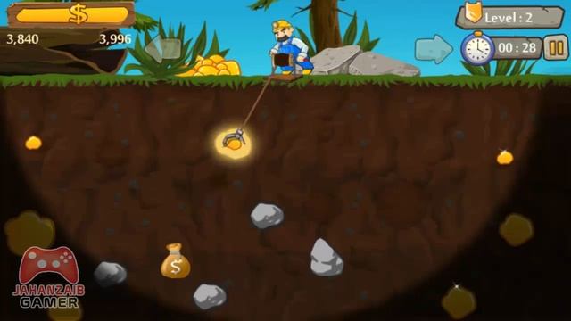 Gold Miner Saga game | Android Game play video смотреть онлайн