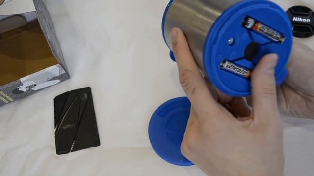 Кружка мешалка, саморазмешивающая Self Stiring Mug с алиэкспресс, отзыв, обзор смотреть онлайн