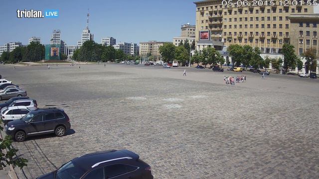 Triolan.Live - Харьков, площадь Свободы (05-06-2015) смотреть онлайн