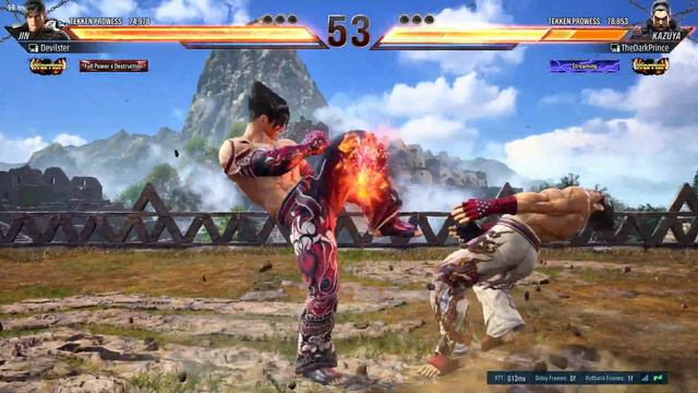 Tekken 8 CBT | Devilster Jin Vs Dark Prince Kazuya | 4K UHD