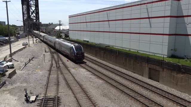 Every Amtrak Train in Chicago смотреть онлайн