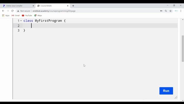 3b Demo of Execute HelloWorld JavaCode Online смотреть онлайн