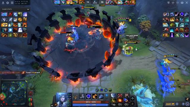 Million glaives combo: Marksmanship + Luna. Ability Draft смотреть онлайн