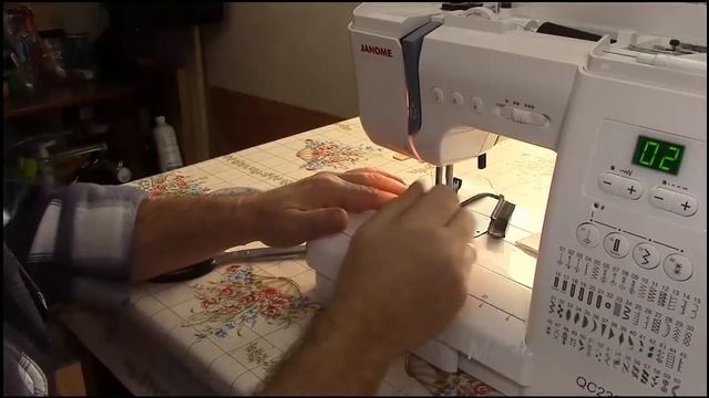 Janome QC2325. Быстрый способ втачивания молнии. Часть10.Видео №16. смотреть онлайн