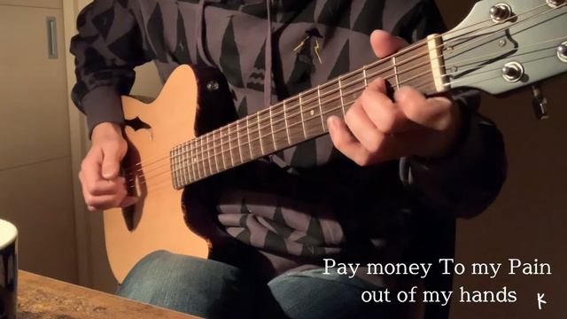 Pay money To my Pain / Out of my hands / acoustic guitar cover / AmayaDori смотреть онлайн