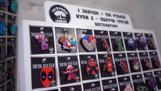 Деревянные значки от Vozwooden