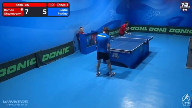 12:00 Roman Shtukovanyi - Serhii Pisklov West 1 WIN CUP 06.02.2024 | TABLE TENNIS WINCUP смотреть онлайн