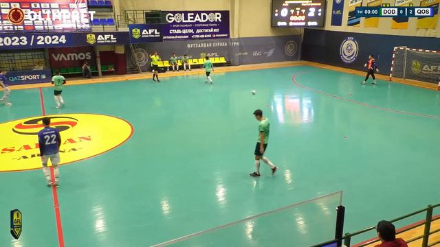 ЗИМНЕЕ ПЕРВЕНСТВО AFL 2024-2 Высшая лига. MFC DoDo 2:4 Uzynkol-Qostanay смотреть онлайн