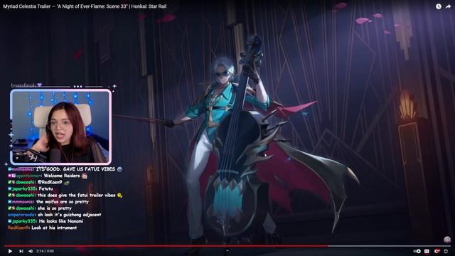 Duke Inferno???? - Myriad Celestia Trailer — "A Night of Ever-Flame: Scene 33" | Honkai: Star Rail смотреть онлайн