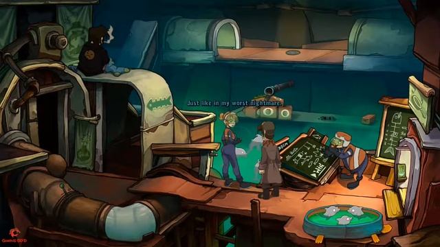 Chaos on Deponia Walkthrough (Part 24) - Lottery Numbers (The Seer) смотреть онлайн