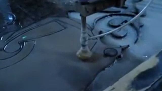 Гидроабразивная порезка мрамора, стекла, мтеалла