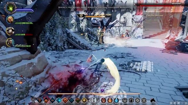 Dragon Age: Inquisition - Michel de Chevin Cameo & Recruitment смотреть онлайн