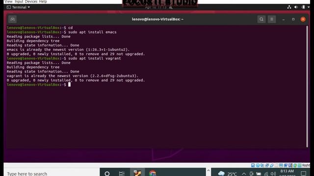 How to install emacs, vi & vim on Linux terminal смотреть онлайн
