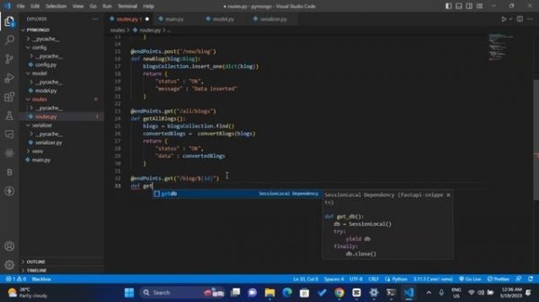 Making a GET Request with FastAPI and Pydantic | Python Tutorial