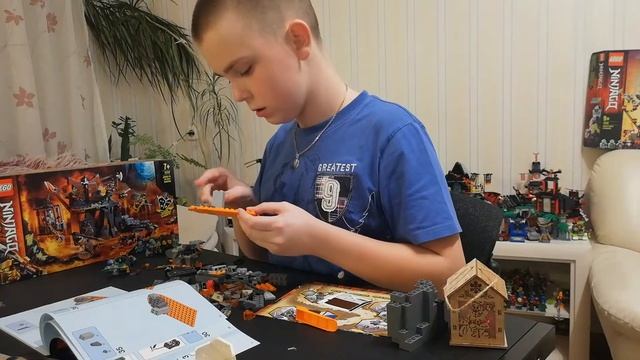 Сборка и обзор LEGO NINJAGO Journey to the skull dungeons 71717 смотреть онлайн