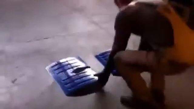 Лопата 68118 очередное испытание прочности