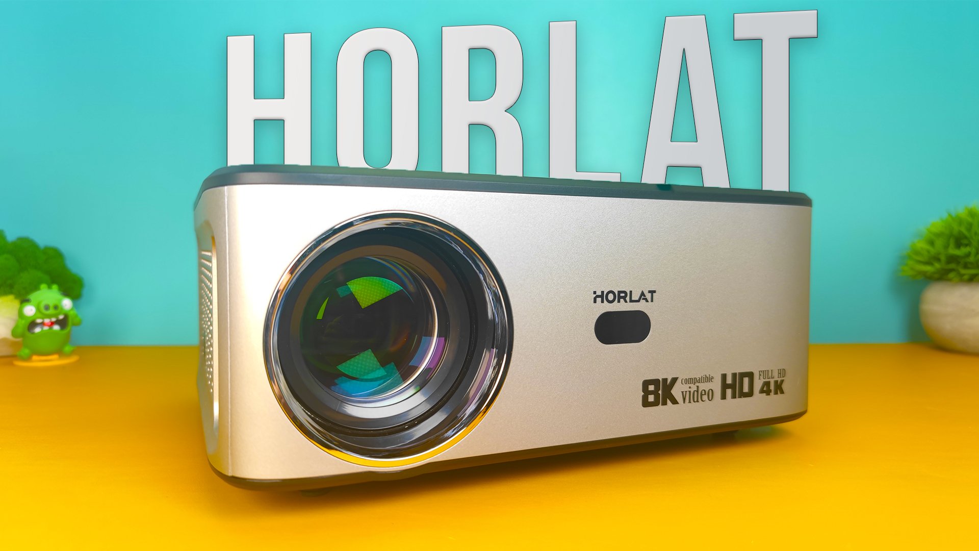 Крутой ПРОЕКТОР HORLAT T02 всего за 9000 тысяч , 300 ДЮЙМОВ , 8K , 18000 Люмен! Обзор и Тесты. смотреть онлайн