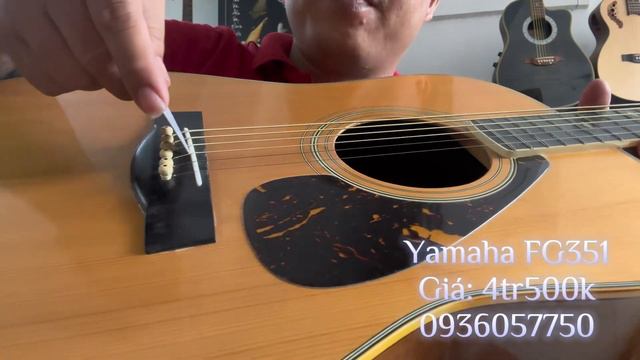 Đàn guitar acoustic Yamaha FG-351. Giá: 4tr500k ( test yamaha FG-351) 0936057750 смотреть онлайн