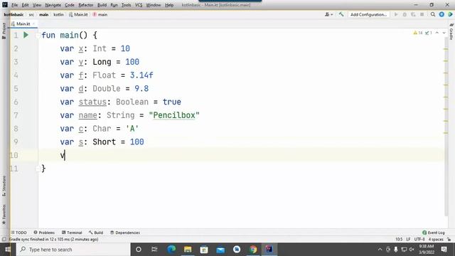 1 kotlin data types смотреть онлайн