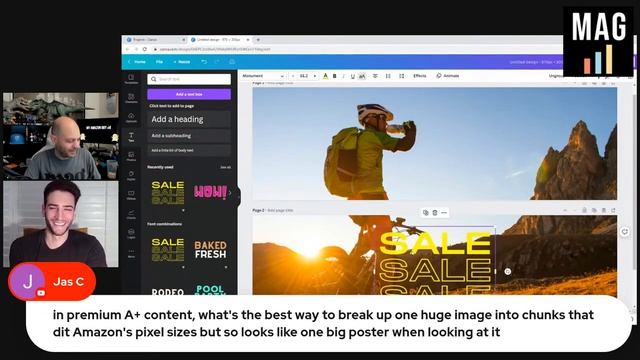 How To Make Amazon Segmented Poster A+ Content in 3 Minutes - Amazon FBA Tips & Tricks смотреть онлайн